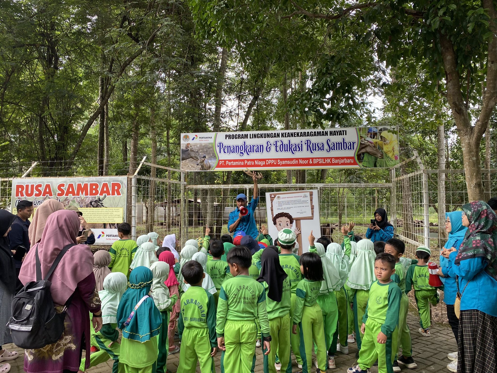 Program CSR Pertamina Hadirkan Edupark Banjarbaru sebagai Pusat Edukasi Lingkungan dan Konservasi Satwa